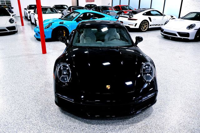 2022 Porsche 911 TURBO COUPE JET BLACK...2,340 Miles...CPO-2027!!  - 22900626 - 19