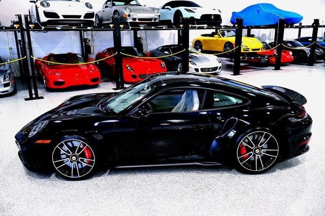 2022 Porsche 911 TURBO COUPE JET BLACK...2,340 Miles...CPO-2027!!  - 22900626 - 2