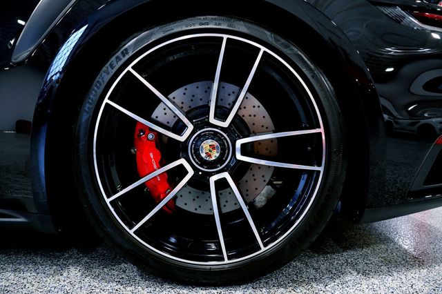 2022 Porsche 911 TURBO COUPE JET BLACK...2,340 Miles...CPO-2027!!  - 22900626 - 38
