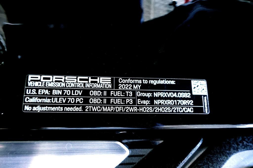 2022 Porsche 911 TURBO COUPE JET BLACK...2,340 Miles...CPO-2027!!  - 22900626 - 39