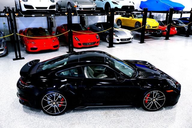 2022 Porsche 911 TURBO COUPE JET BLACK...2,340 Miles...CPO-2027!!  - 22900626 - 7