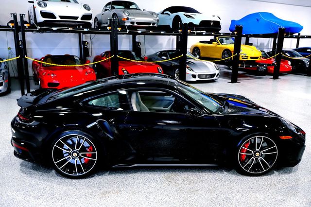 2022 Porsche 911 TURBO CPE JET BLACK...2,340 Miles...CPO-2027!!  - 22900626 - 12