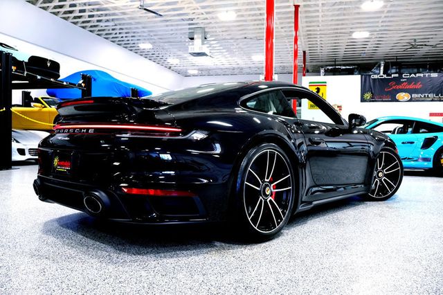 2022 Porsche 911 TURBO CPE JET BLACK...2,340 Miles...CPO-2027!!  - 22900626 - 14