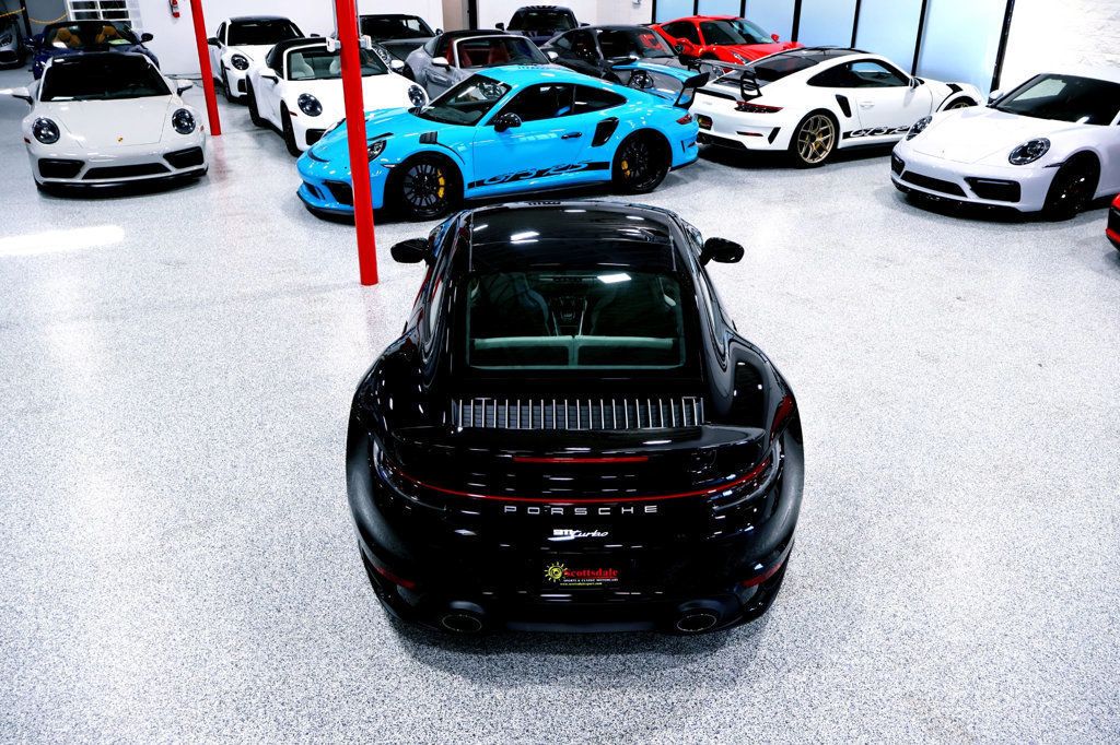 2022 Porsche 911 TURBO CPE JET BLACK...2,340 Miles...CPO-2027!!  - 22900626 - 17