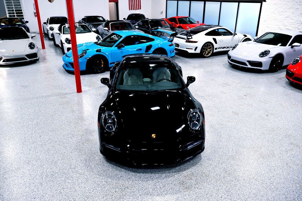 2022 Porsche 911 TURBO CPE JET BLACK...2,340 Miles...CPO-2027!!  - 22900626 - 18