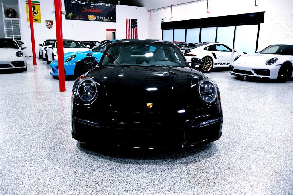 2022 Porsche 911 TURBO CPE JET BLACK...2,340 Miles...CPO-2027!!  - 22900626 - 20
