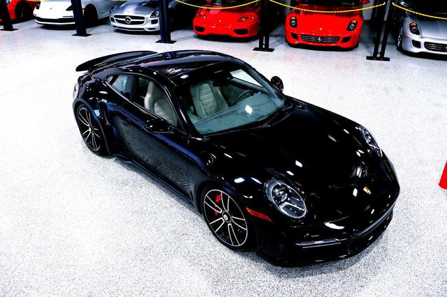 2022 Porsche 911 TURBO CPE JET BLACK...2,340 Miles...CPO-2027!!  - 22900626 - 6