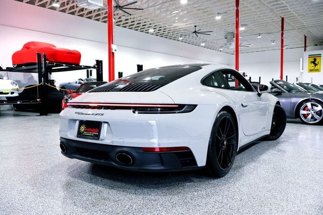 2022 Porsche CARRERA 4GTS CPE CHALK...8,990 Miles...Active CPO 2028!! - 22900762 - 11