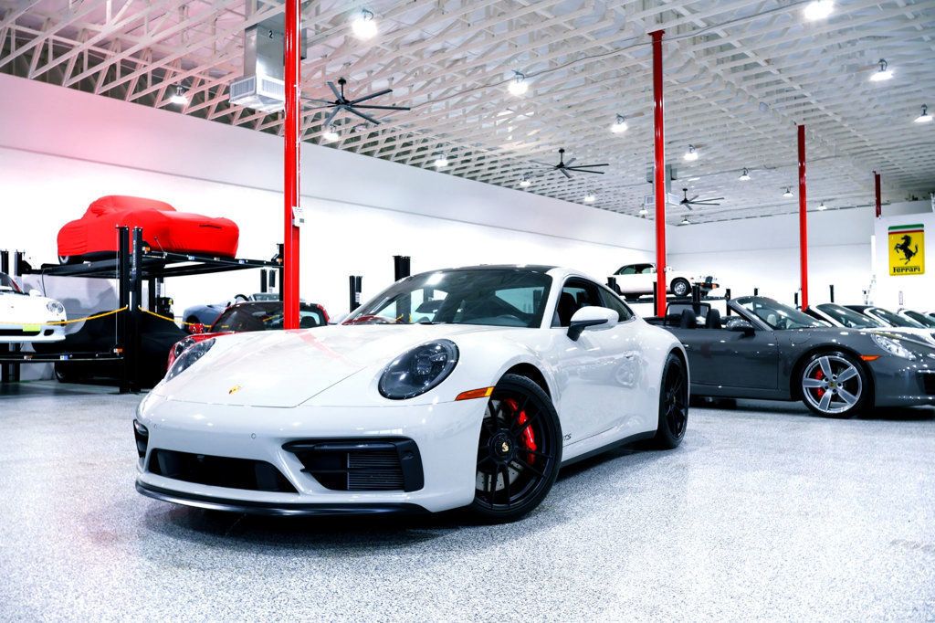 2022 Porsche CARRERA 4GTS CPE CHALK...8,990 Miles...Active CPO 2028!! - 22900762 - 2