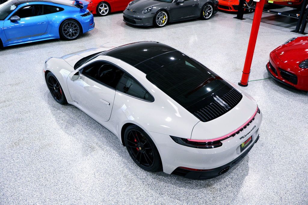 2022 Porsche CARRERA 4GTS CPE CHALK...8,990 Miles...Giant Option Spec!! - 22900762 - 10