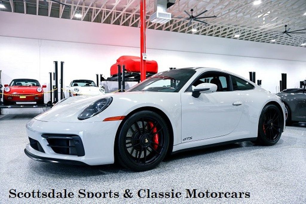 2022 Porsche CARRERA 4GTS CPE CHALK...8,990 Miles...Giant Option Spec!! - 22900762 - 1