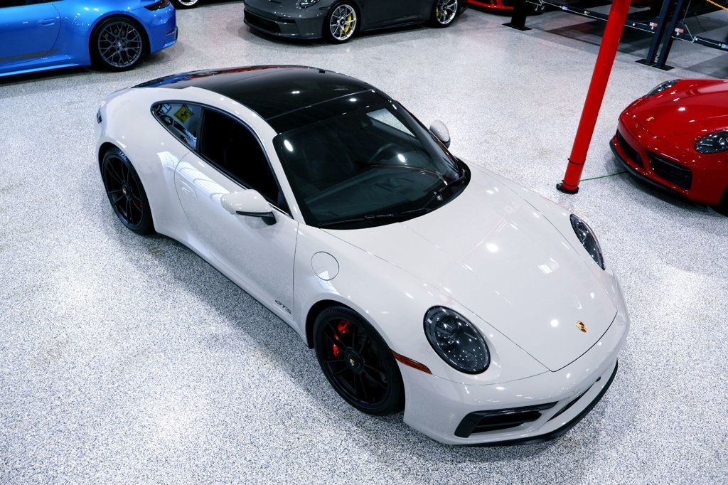 2022 Porsche CARRERA 4GTS CPE CHALK...8,990 Miles...Giant Option Spec!! - 22900762 - 6
