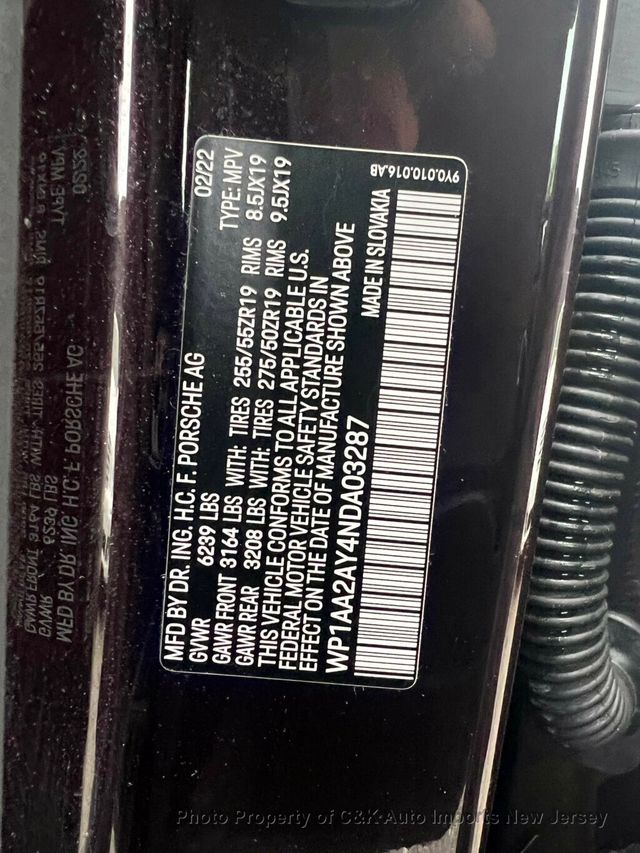 2022 Porsche Cayenne AWD - 22931641 - 50
