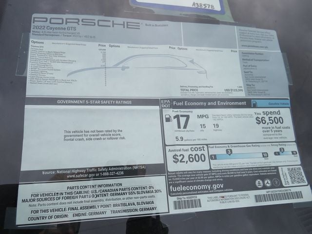 2022 Porsche Cayenne GTS AWD - 22924532 - 17