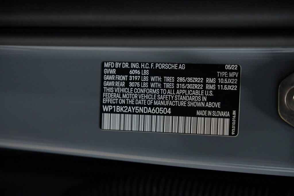 2022 Porsche Cayenne Turbo GT Coupe AWD - 23027091 - 59
