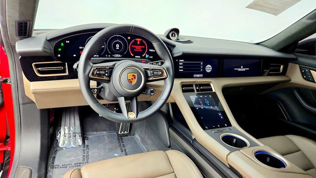 2022 Porsche Taycan Turbo S AWD w/ Carbon Sportdesign Pkg, Burmester & Premium Pkg - 23100794 - 13