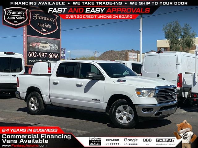 2022 Ram 1500 Big Horn 4x4 Crew Cab 5'7" Box 1-Owner - 23004947 - 0