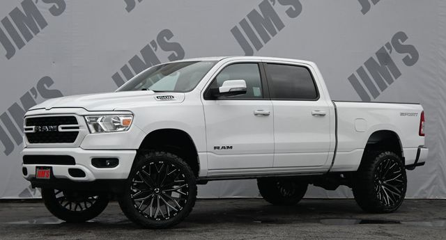 2022 Ram 1500 Big Horn Crew Cab RC Lift 24" TIS Wheels 35" AMP R/T Tires - 22964567 - 0