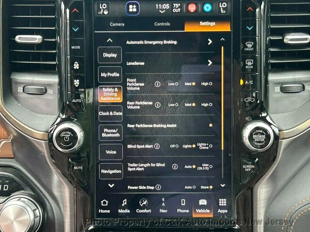 2022 Ram 1500 DIESEL, LONGHORN LEVEL 1, ADVANCED SAFETY GRP, 4-CORNER AIR SUS. - 23030690 - 44