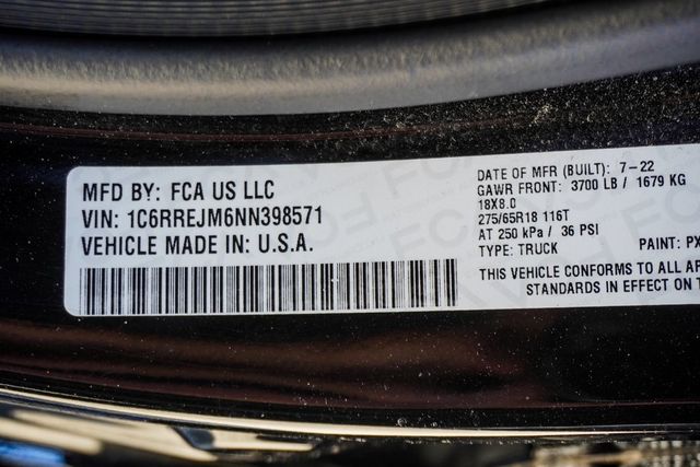 2022 Ram 1500 Laramie 4x2 Crew Cab 5'7" Box - 22946952 - 40