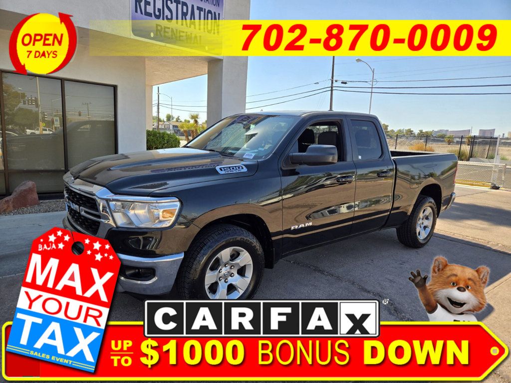 2022 Ram 1500 Lone Star 4x2 Quad Cab 6'4" Box - 22751359 - 0