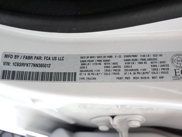 2022 Ram 1500 Longhorn 4x4 Crew Cab 5'7" Box - 23029711 - 53