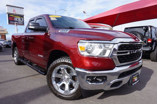 2022 Ram 1500 ONE OWNER, 4WD, BIG HORN, BACKUP CAMERA, RUNNING BOARDS  - 23069711 - 1