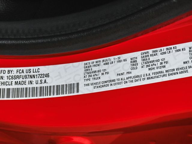 2022 Ram 1500 TRX - 22985612 - 15