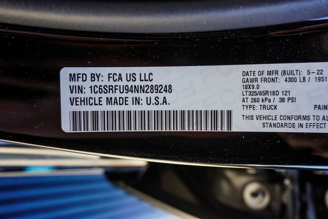 2022 Ram 1500 TRX 4x4 Crew Cab 5'7" Box - 22989096 - 45