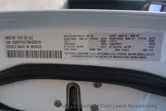 2022 Ram 1500 Classic Ram 1500 4WD Crew Cab ToolBoxes Liftgate - 22993054 - 13