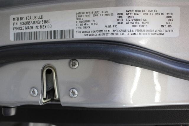 2022 Ram 2500 Laramie Crew Cab 4x4 64 Box - 23093171 - 71