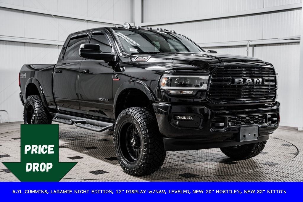 2022 Ram 2500 Laramie Level 2 Night Edition Off Road Leveled - 22678659 - 0