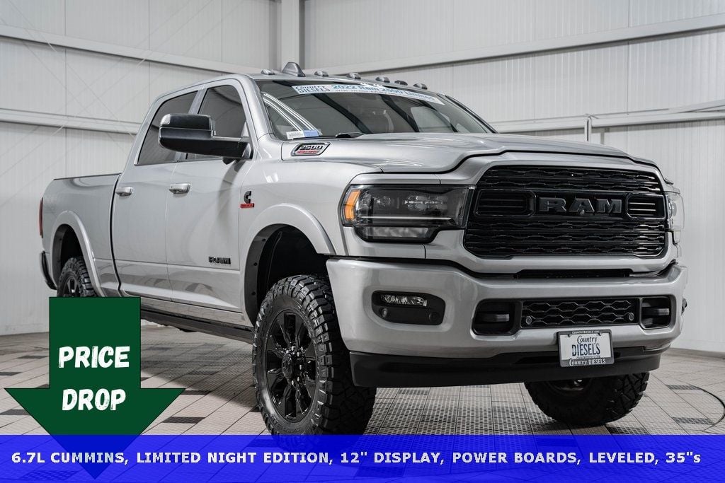 2022 Ram 2500 Limited Night Edition Off Road Leveled - 22506066 - 0