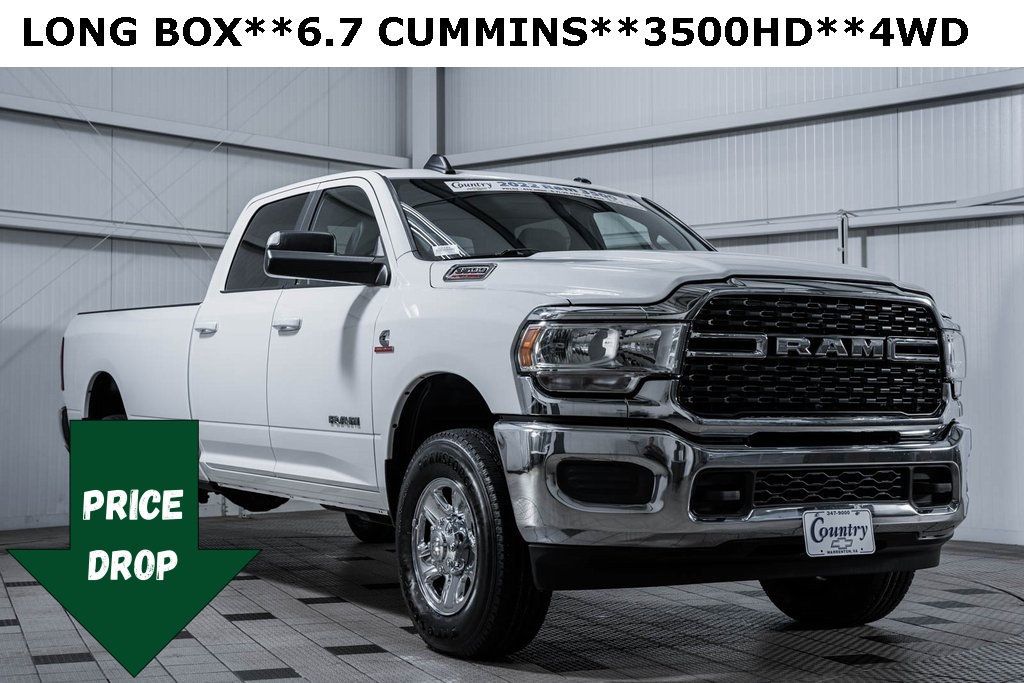 2022 Ram 3500 Big Horn 4x4 Crew Cab 8' Box - 22709794 - 0