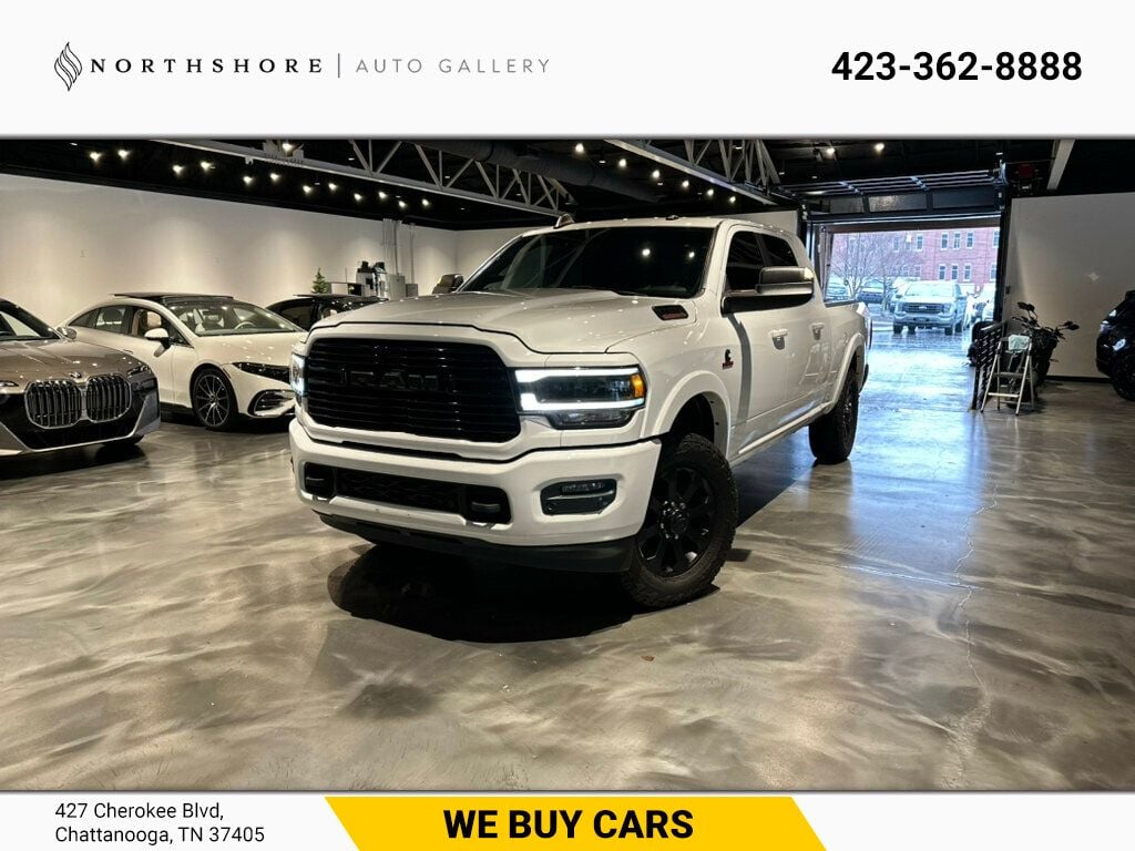 2022 Ram 3500 Laramie/MegaCab/4x4/HiOutputDiesel/NightEdition/Htd&CldSeats - 22767669 - 0