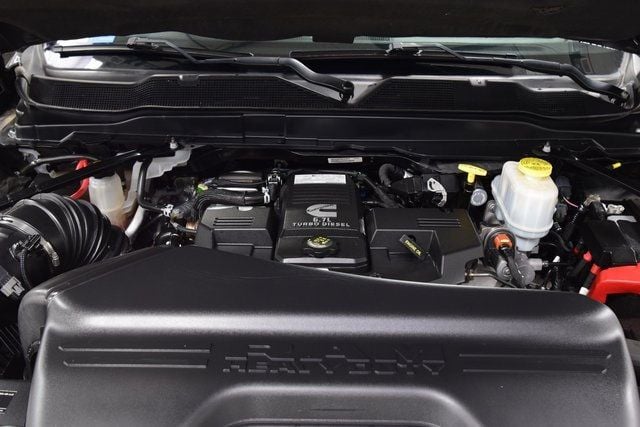 2022 Ram 5500 Chassis Cab 5500 CREW LARAMIE 4X4 * CUMMINS * 11' FLATBED W/ AUX TANK - 22955173 - 22