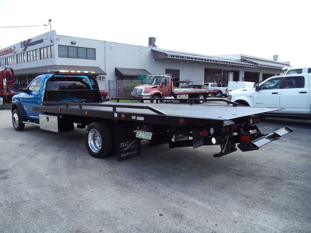 2022 Ram 5500 SLT w/ 20ft JerrDan Car Carrier 6 Ton Wide Low Pro Rollback - 23067013 - 11