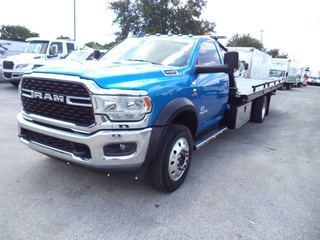 2022 Ram 5500 SLT w/ 20ft JerrDan Car Carrier 6 Ton Wide Low Pro Rollback - 23067013 - 1