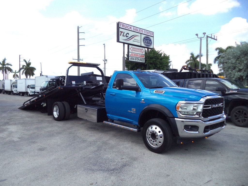 2022 Ram 5500 SLT w/ 20ft JerrDan Car Carrier 6 Ton Wide Low Pro Rollback - 23067013 - 30