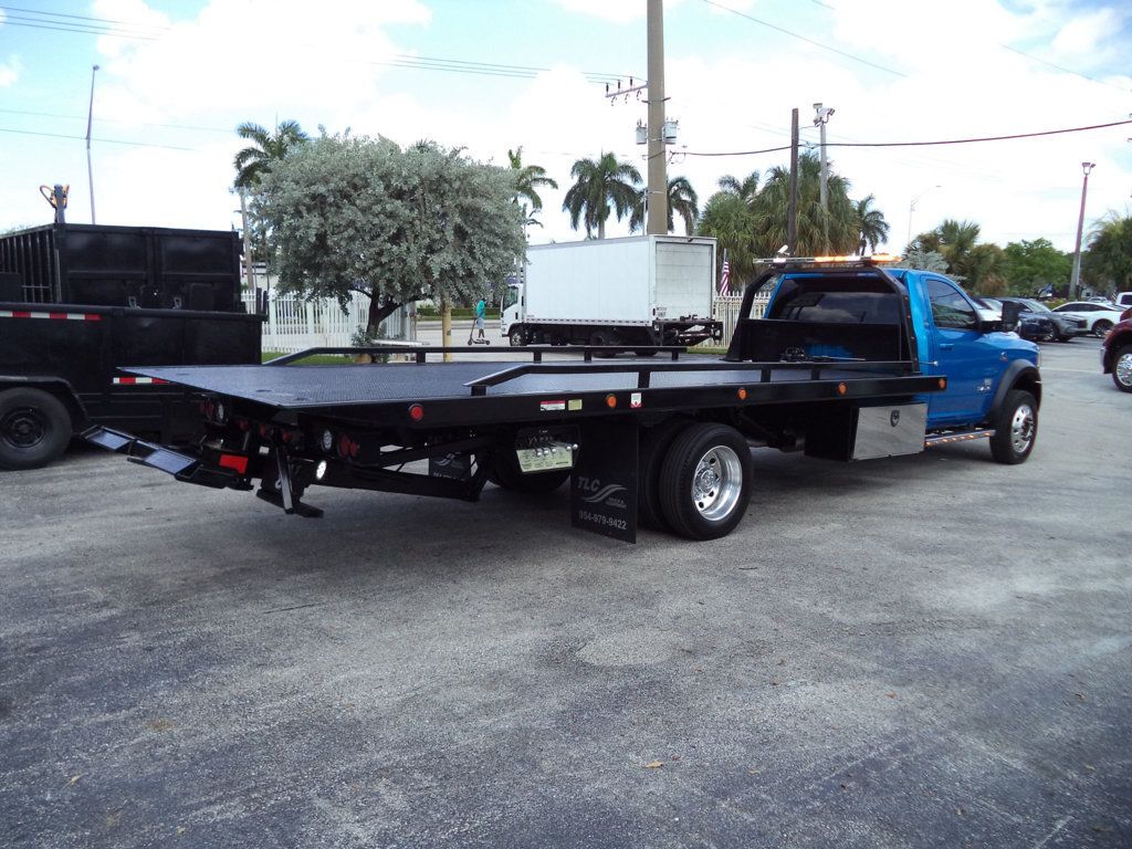 2022 Ram 5500 SLT w/ 20ft JerrDan Car Carrier 6 Ton Wide Low Pro Rollback - 23067013 - 7