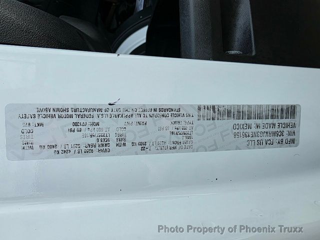 2022 Ram ProMaster 3500 3500 High Roof 159" WB EXT - 23003628 - 23