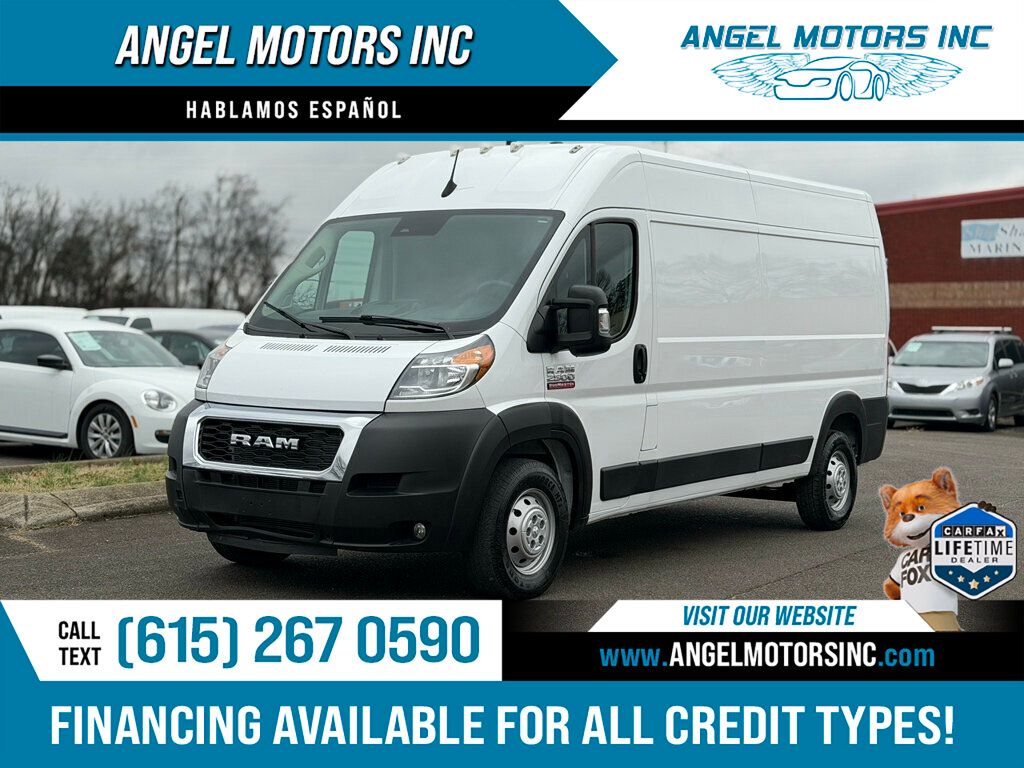 2022 Ram ProMaster Cargo Van CLEAN TITLE COMMERCIAL VAN - WE FINANCE!! - 22967946 | Video 1
