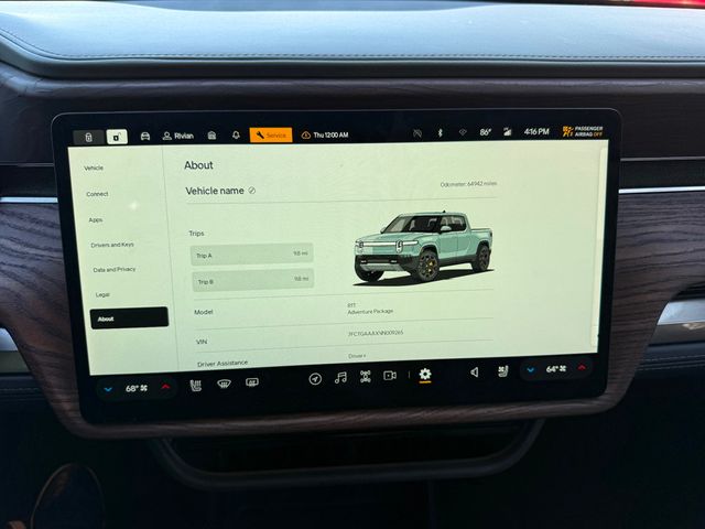 2022 Rivian R1T Adventure Package AWD - 22954185 - 12