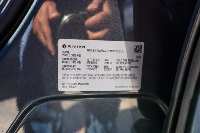 2022 Rivian R1T Launch Edition AWD - 23080358 - 29