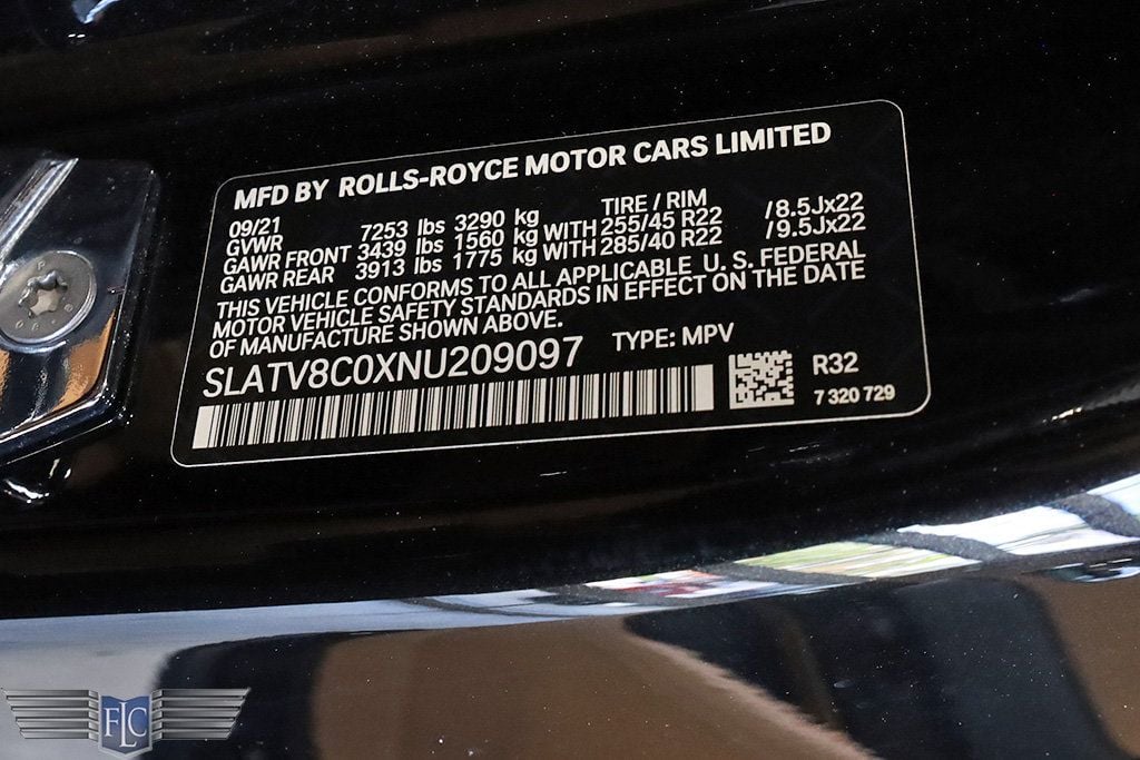 2022 Rolls-Royce Cullinan Black Badge Sport Utility - 22772556 - 49