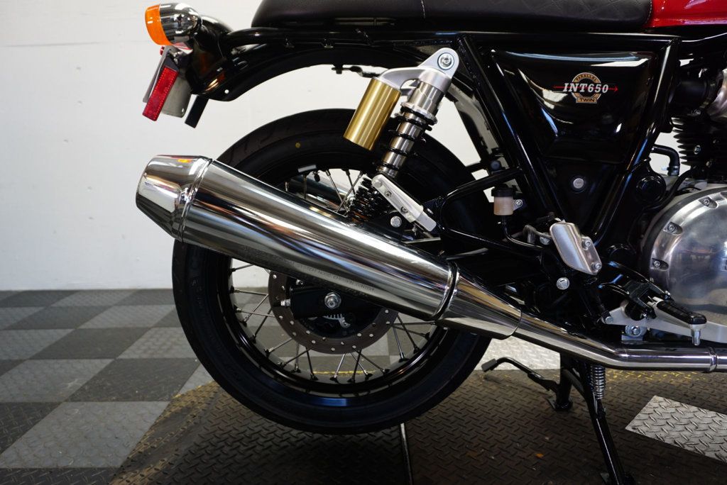 2022 ROYAL ENFIELD INT 650 CERTIFIED PRE-OWNED! - 22865334 - 21