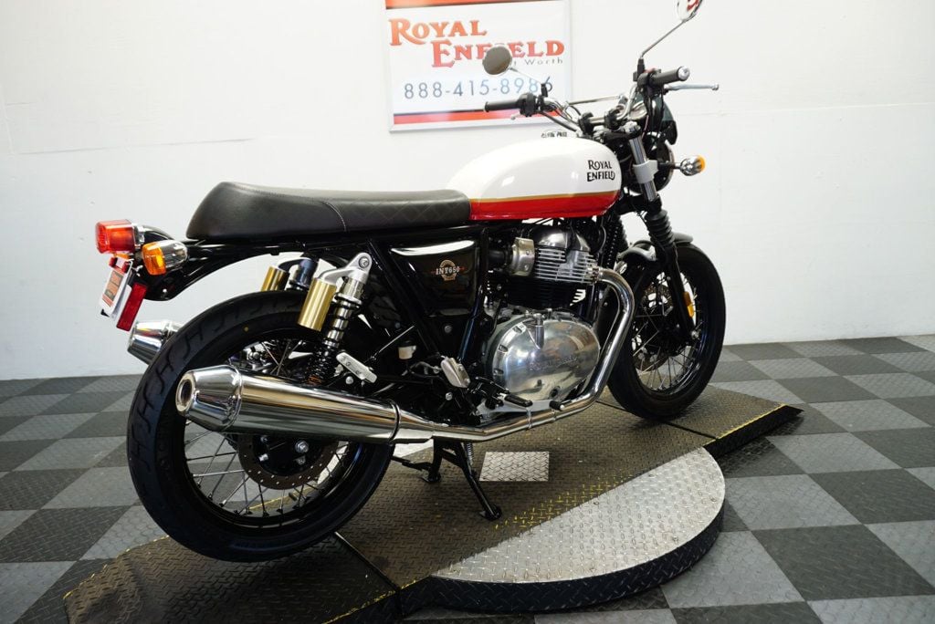 2022 ROYAL ENFIELD INT 650 CERTIFIED PRE-OWNED! - 22865334 - 5