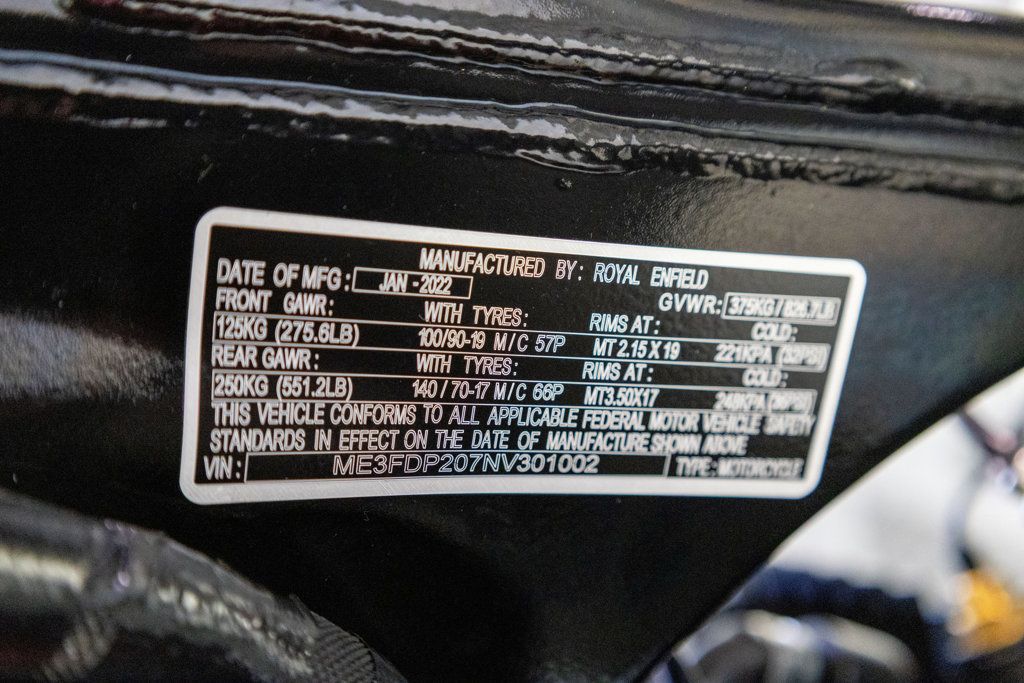 2022 ROYAL ENFIELD METEOR 350 ABS CERTIFIED PRE-OWNED! - 22891437 - 24