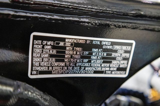 2022 ROYAL ENFIELD METEOR 350 ABS CERTIFIED PRE-OWNED! - 22891437 - 24