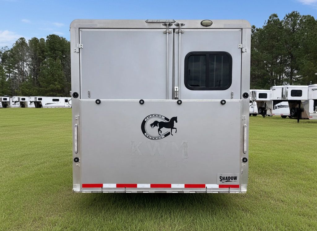 2022 Shadow 3 Horse Slant 14' Living Quarters w/ Slide  - 22980190 - 2